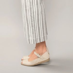Wilder Bettison peep toe Mary Jane flat